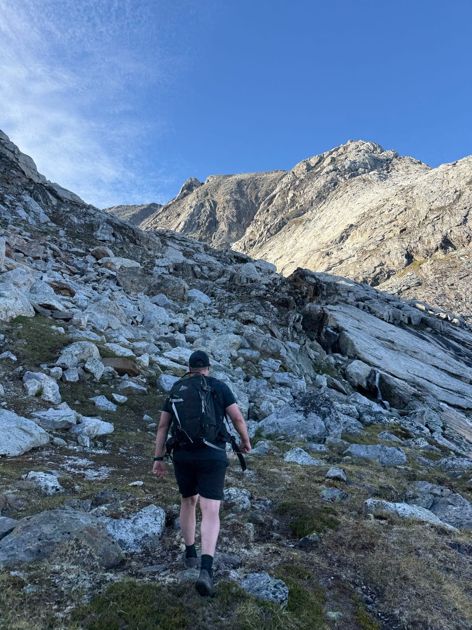 Hike in greenland